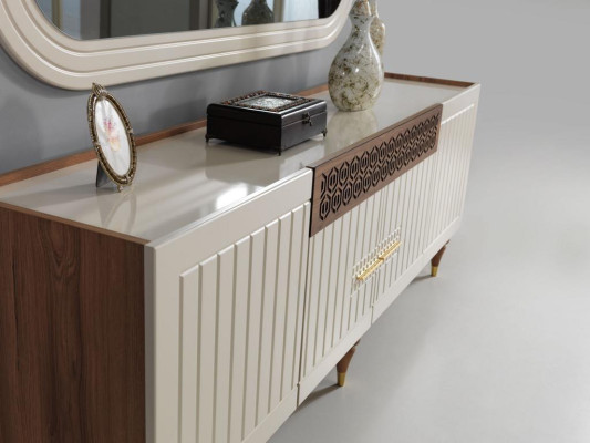 xxl sideboard sideboard chest of drawers 201cm with mirror 2 pieces. Wardrobe chests of drawers