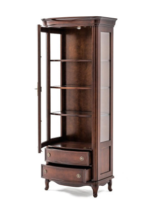 Classic Display case Chests of drawers Showcases Display cabinet Wardrobe Glass cabinet Books new