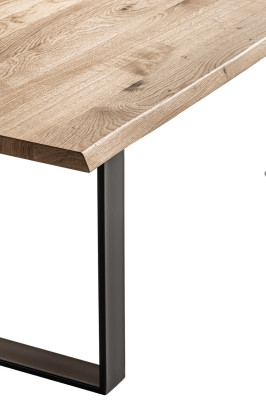 Designer Coffee table Glass Table Sofa Order Table Tables Brown Wood Loft Furniture
