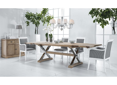Design Dining table Classic r Wood Tables Extendable Living room luxury
