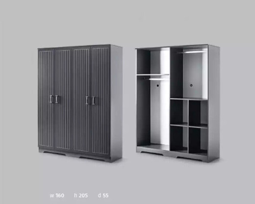 Wardrobe Black Wardrobe Cabinets Bedroom Furniture design