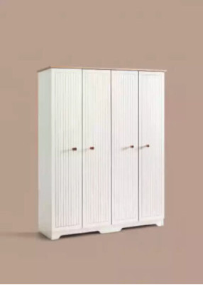 Classic Furniture Shelf Cabinets Wardrobe Bedroom Wood 160cm Luxury