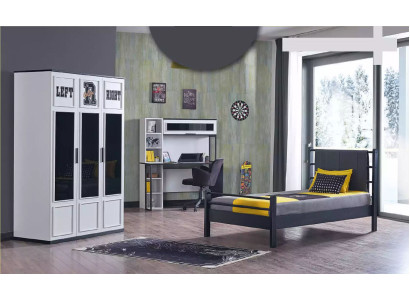 Wardrobe White Wood Cabinets Bedroom Furniture Design Childrens room