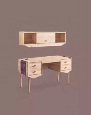 Secretary Desk Table 134x60x77 Desks Tables Furniture Wood Computer