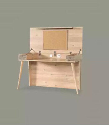 Secretary Desk Table 130x60x152 Desks Tables Furniture Wood Computer