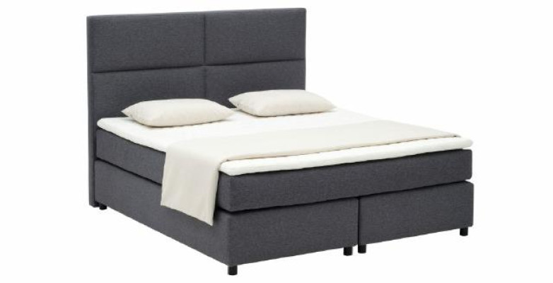 Continental Box Spring Bed Beds Textile Bed Upholstery High Double Leather