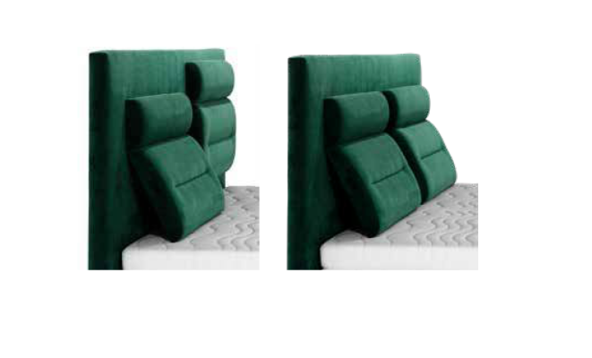 Designer Bed Bedroom Beds Textile Leather Hotel Luxury Upholstery Velvet