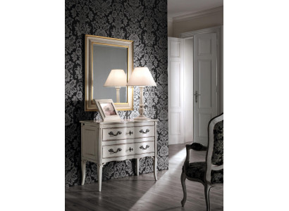 Chests of drawers Furniture Wardrobe Living room White Sideboard Chest of drawers with Mirror Wood