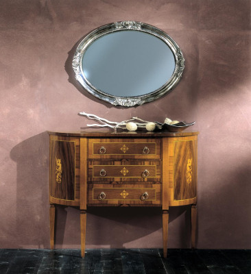 Chests of drawers Italian Furniture Solid Mirror 2-piece Chest of drawers Sideboard Wardrobe Wood