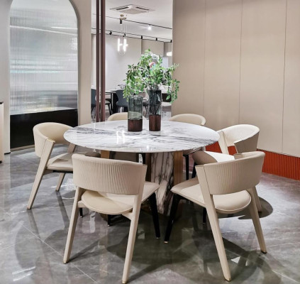 Luxury Dining room set Dining table 6x Chairs Dining room set Design Dining set new