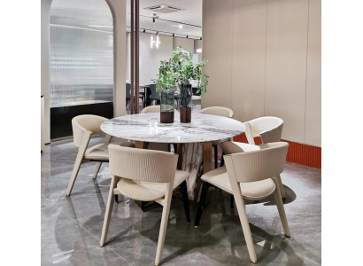 Luxury Dining room set Dining table 6x Chairs Dining room set Design Dining set new
