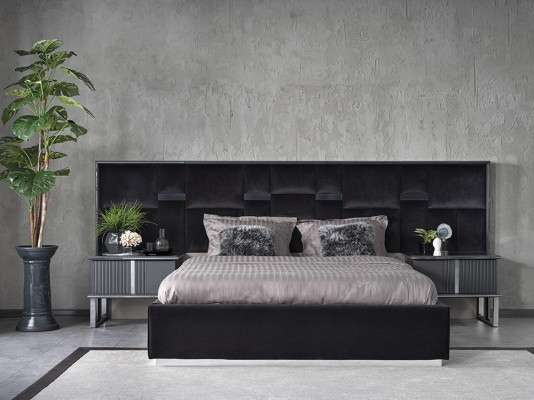 Bedroom Complete Design Furnishings Bed 2x Bedside tables Luxury Dressing table