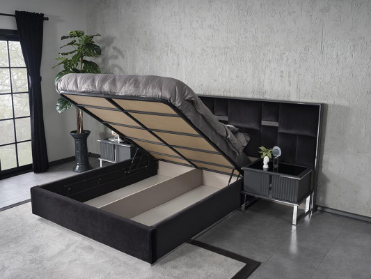 Bedroom Complete Design Furnishings Bed 2x Bedside tables Luxury Dressing table