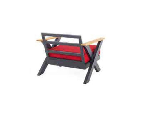 Garden furniture sofa set table stool armchair veranda seating group n 6 pieces.