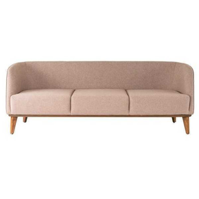 Luxury 3-Seater Couch Upholstery Sofa Living room Designer Textile Three Seater