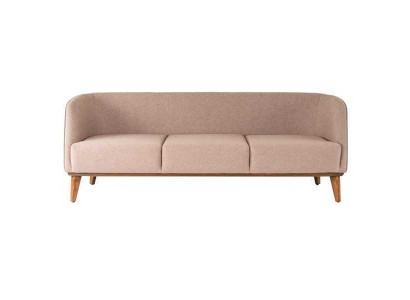 Luxury 3-Seater Couch Upholstery Sofa Living room Designer Textile Three Seater