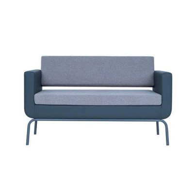 Gray Upholstery Sofa Designer 3-Seater Imitation leather 3-seater Couch Modern new