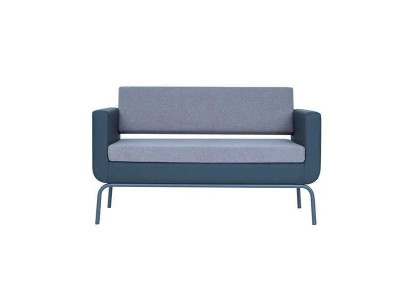 Gray Upholstery Sofa Designer 3-Seater Imitation leather 3-seater Couch Modern new