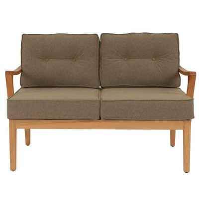 Gray Bench seat Modern Dining room Ottoman Textile Seating Furniture Luxury Design