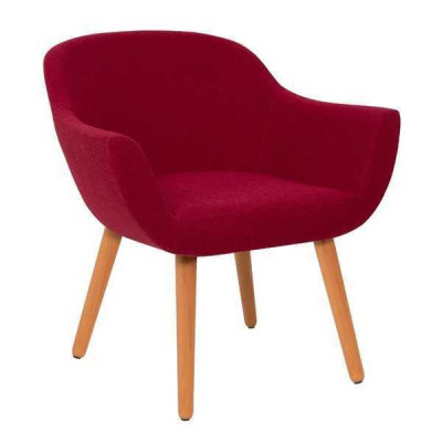 Red Stylish Designer Chair Wooden Chair Dining room chair Designer Furniture