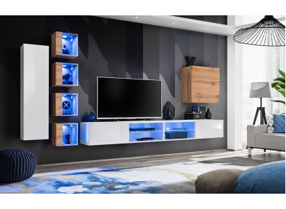 Wall unit Designer Wardrobe Wall Shelves Sideboard Wall cabinet Living room furniture