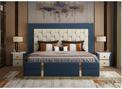 Design box spring bed Modern Beds Bed Double bed Hotel Luxury 180x200 new