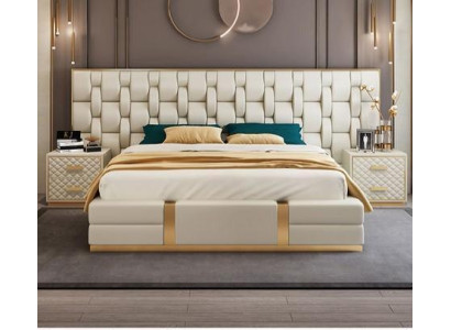 Bed Upholstery Design Luxury Double Hotel Beds beige Luxury Hotel new