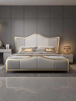 Bedroom Set Designer Luxury Group Suite Bed 2x Bedside table 3 pcs new