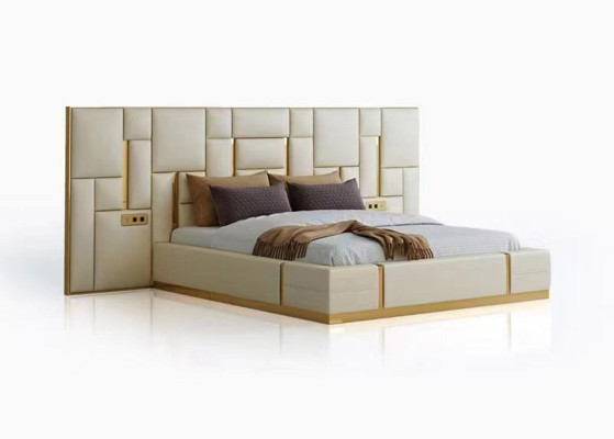 Complete Bedroom Furniture Set 3 pcs. Design Furniture Bedside tables Beds