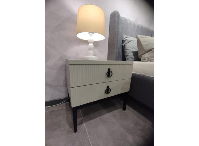 Bedroom Side table Luxury 2x Bedside tables Elegant Bedside tables 2x
