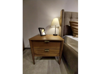Bedroom Side table luxury Bedside table Art deco style Wood hotel new
