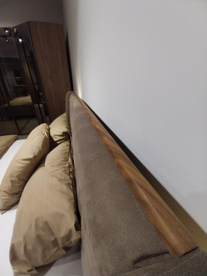 Bedroom luxury bed double design elegant modern bed new hotel