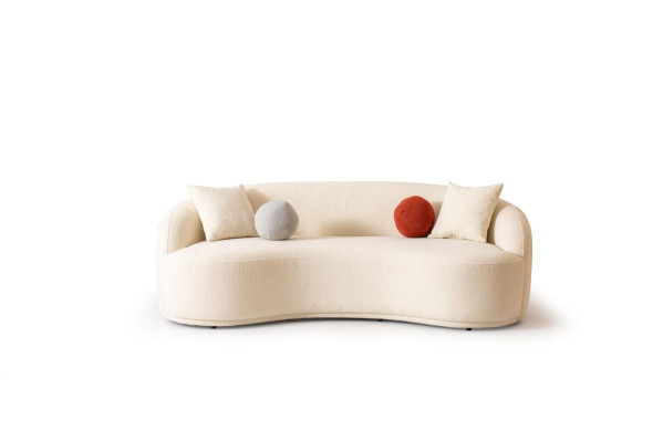 Design Couch Semicircular Couches Luxury Sofa Upholstery Furniture 4 Seater xxl big