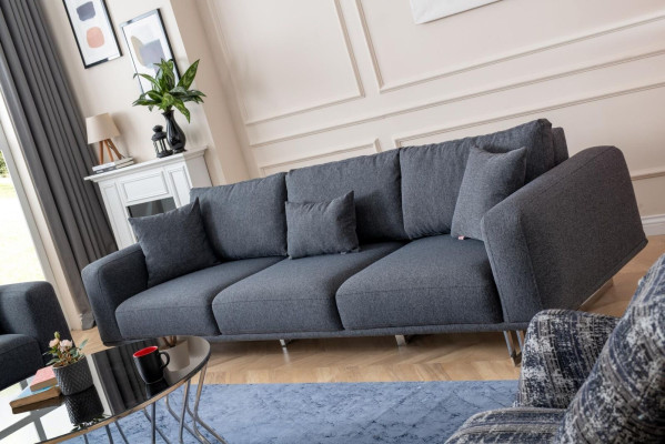 Sofa set 4+1 Seater Luxury Suite Set Sofas Armchair Fabric Upholstery