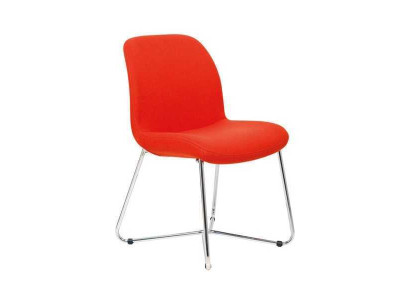 Chairs luxury orange design upholstered chairs office furniture new textile furniture