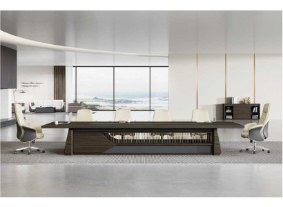 Conference table Meeting Table Luxury Office Furniture Modern Brown Tables
