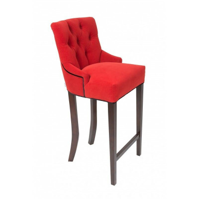 Red Chesterfield Bar Chair exclusive r Bar Stool Lounge Seat Furniture