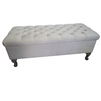 Stool chaise lounge footstool side stool bench seat Chesterfield