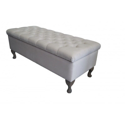 Stool chaise lounge footstool side stool bench seat Chesterfield