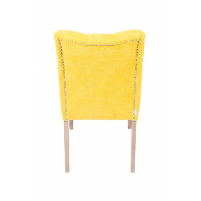 Designer Yellow Chairs Chesterfield Suite Chair Hotel Set of 4