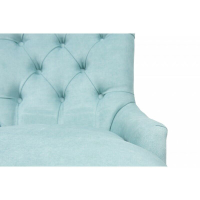 HellBlue set of 4 designer Chesterfield Seater upholstered chairs
