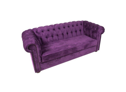 Sofa 3 Seater Chesterfield Couch Sofa bed Bed function Couches Sofas Fabric new