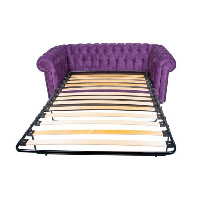 Sofa 3 Seater Chesterfield Couch Sofa bed Bed function Couches Sofas Fabric new