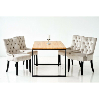 Table Dining room table Kitchen Modern Extendable Wooden Table Wood Tables