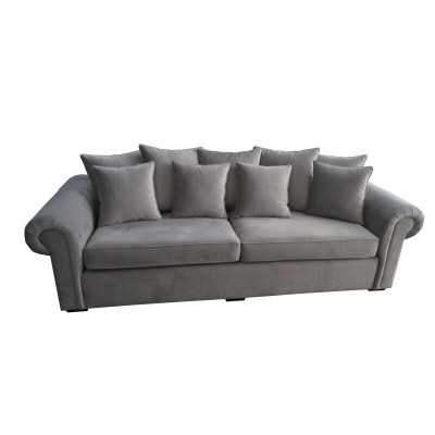 Sofa 3 Seater Chesterfield Upholstery Classic Sofas Three Seater Textile Couches