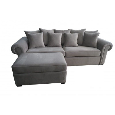 Sofa 3 Seater Chesterfield Upholstery Classic Sofas Three Seater Textile Couches