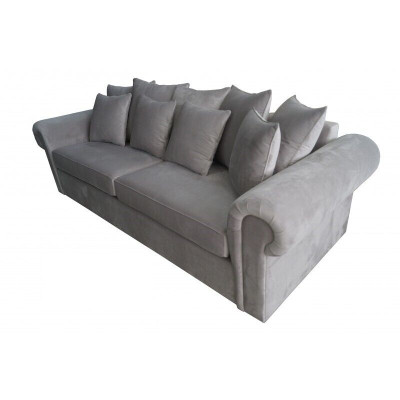 Sofa 3 Seater Chesterfield Upholstery Classic Sofas Three Seater Textile Couches