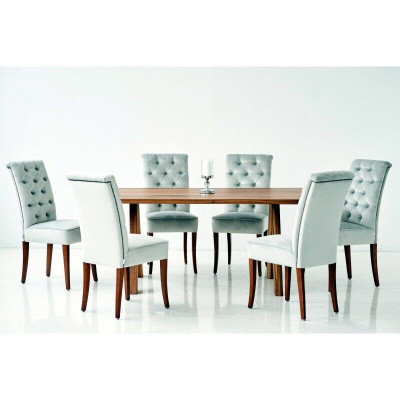 Design Dining room Table 4 Chesterfield armchairs Dining room 5 pieces. suite