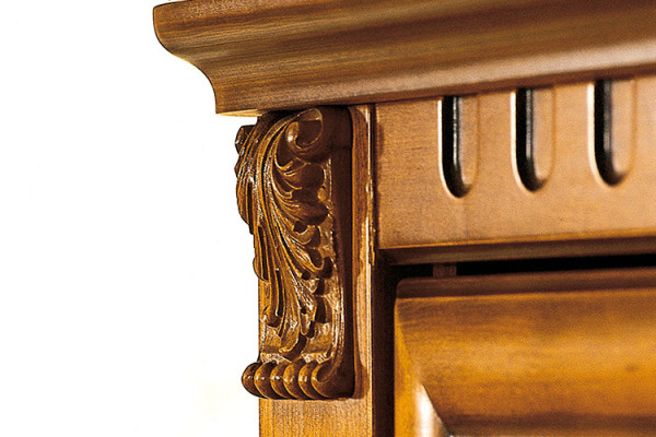 Classic Cabinets Wardrobe Wall Unit Wardrobe Solid Colonial Style O4D