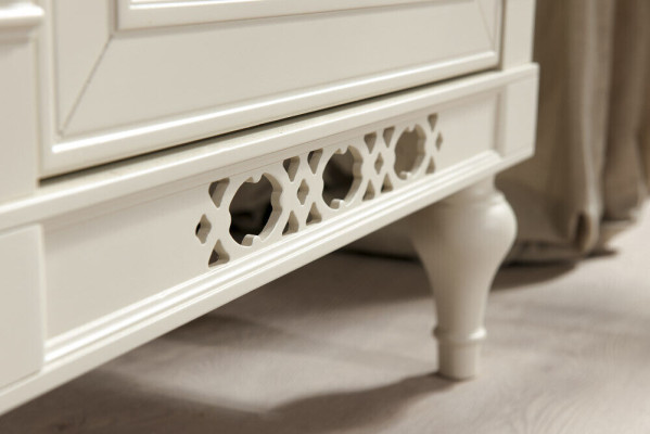 Classic r Nightstand Bedside table Solid Console Shelf Bedroom FL-SZN